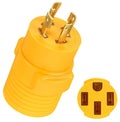 NEMA L14-30P to 14-50R Adapter, 30 Amp to 50 Amp Twist Locking EV Level 2