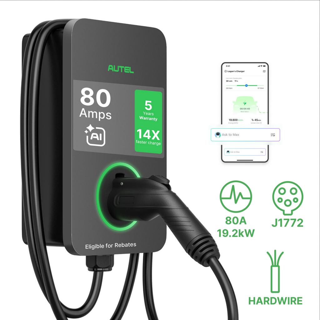 Autel Maxicharger 80-amp Residential EV Charger